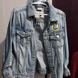 Kids/boys Denim Jacket Mickey Mouse
